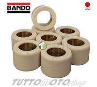 Kit 8 Rulli Massette Variatore BANDO 30x20 33gr / Rullini Pesi Trasmissione