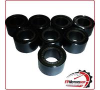 KIT 8 RULLI MASSETTE VARIATORE PER T-MAX 04>11 MAJESTY 400 09>11 25X15 19G BANDO