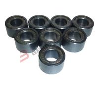 KIT 8 RULLI MASSETTE VARIATORE SCOOTER PER 25X15 14G PEUGEOT 400 METROPOLIS