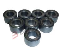 KIT 8 RULLI MASSETTE VARIATORE SCOOTER PER 30X18 15G SYM MAXSYM 400 11>12 BANDO