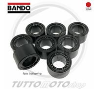 KIT 8 RULLI ORIGINALI BANDO GR. 12 YAMAHA X-MAX 250 ABS 2014 2015 2016 XMAX