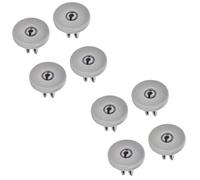 Kit 8 Ruote Cestello Lavastoviglie Compatibili con Rex Electrolux - 50286965004 e 50286964007, Ruote Inferiori di Ricambio Alta Qualità