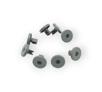 KIT 8 RUOTE CESTO CESTELLO INFERIORE LAVASTOVIGLIE ELECTROLUX REX 50286965004