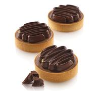 Kit 8 Tortine Tarte Ring Honore 8 cm Silicone Silikomart | Anello Torta Rotondo