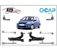 KIT 8PZ 2BRACCI + 2BIELLETTE + 2SNODI E 2TESTINE STERZO OCAP FORD FIESTA 5 V