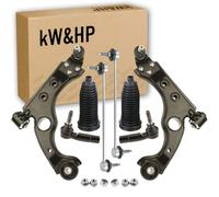 KIT 8PZ BRACCI BRACCETTI TRAPEZI OSCILLANTI CON BIELLETTE, TESTINE E CUFFIE STERZO ANTERIORI DX/SX PER ALFA GIULIETTA (940)