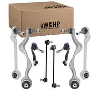 KIT 8PZ BRACCI SUPERIORI INFERIORI BIELLETTE TESTINE STERZO SERIE 1 SERIE 3 E90 E91 316D 318D 320D 325D 330D 335D