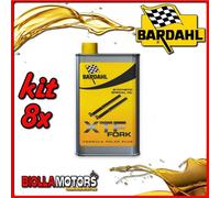 KIT 8X 500ML OLIO BARDAHL XTF FORK SYNTHETIC OIL OLIO FORCELLA 1/2 LT - 8x 44503