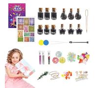 Kit - 9.84×7.48×1.77in Potion Making Set Enchanting Fun | Complete DIY Wizardry Experience, Creative Science & Craft Kit For Girls, Birthday Parties, Imaginative Play