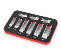 Kit 9 Chiavi a Bussola per iniettori Diesel da 10-22mm Attacco 1/4" 3/8" 1/2"