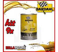 KIT 9X LITRO OLIO BARDAHL XTR C60 RACING 39.67 5W50 1LT - 9x 203062312A