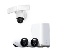 Kit a 2 telecamera eufyCam E330 (professionale) + Telecamera con proiettori E340