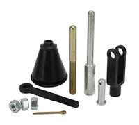 Kit a bordo manuale manuale Kit per aste per occhiali e Sostituzione del set di cardini per GM 1950 1970 Materiale di ferro durevole 10 Accessori