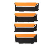 Kit a cartuccia del toner per CLP 310 315 CLX 3170, 4 colori Black Cyan Magenta Yellow - Smuta chiara chiara, alta resa fino a 1500 pagine, ideale per l'uso ospedaliero delle