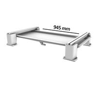 Kit a.g.s. 945×584 h 158 mm supporto a pavimento per unità esterna climatizzat