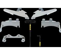 Kit a sgancio rapido per parabrezza Fats/Slim MEMPHIS SHADES MEM8962
