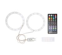 Kit a strisce luminose a led RGB Nutriess per Sync Music Game Sound 8 Colori 400 Effetti di illuminazione 3 Metodi di controllo
