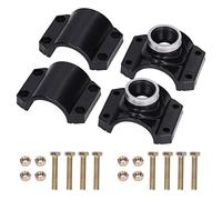 Kit a T per sella di scarico dell'acqua Tubo in plastica Connettore aggiuntivo Attacco rapido per deviazione di irrigazione da giardinaggio 4 set Filettatura femmina G1 63mm