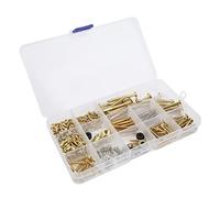 Kit a Vite di Chitarra Elettrica Yctze - Viti Metalliche Assortite, Molle e Snap Cinturini per Riparazioni di Chitarra - Fissaggio Completo Impostato con Scatola Archiviazione (GOLD)