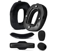 Kit A40 TR Mod - defean cuscinetti auricolari e archetto di ricambio compatibili con cuffie Astro Gaming A40 TR, padiglioni auricolari, schiuma a riduzione del rumore ad alta densità, spessore