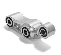 Kit abbassamento Collegamento per Abbassamento Adatto per Sur-Ron Bee collegamento posteriore sospensione progressiva ammortizzatore elettrico sporco lega di alluminio(Silver)