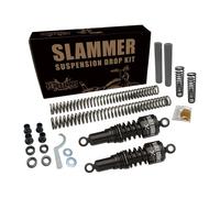 Kit abbassamento posteriore/anteriore nero burly slammer 04-15 xl sportster Burl
