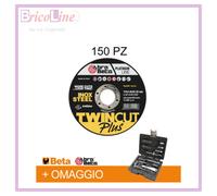 KIT ABRA BETA CASSETTA ATTREZZI BW 903E/C42 + PZ.150 DISCOFLEX MM.115X1