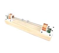 Kit acceleratore bobina elettromagnetica Dispositivo di apprendimento dell'elettromagnetismo con sfera di ferro a induzione magnetica elettrica for l'educazione scientifica