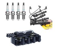 Kit Accensione Bobina Cavi Candele Fiat Doblo Bravo Multipla LANCIA Dedra Lybra