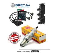 KIT ACCENSIONE BOBINE CANDELE CAVI CAND. FIAT PANDA 1.2 1200 DAL 03 (169) LANCIA