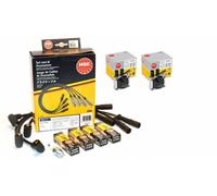 KIT ACCENSIONE BOBINE CANDELE CAVI FIAT PUNTO 1.2 8V 1200 DAL 99>03 188A4000