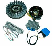 Lambretta Gp DL Volano Kit Accensione Elettronica Con Cavi 12V Piccolo Cono Gec