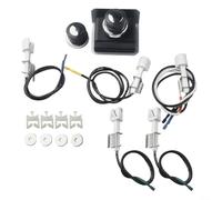 Kit accensione griglia con scatola collettore gas e guarnizioni per Weber 300 Serie E-310 E-320 E-330 S-310 S-330 sostituisce 7628 7629 65942 65946