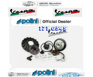 KIT ACCENSIONE POLINI VOLANO 1,4 KG. STATORE BOBINA VESPA 150 SPRINT VELOCE