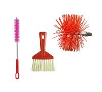 Kit Accessori Canna Fumaria Nylon - Scovolo Scopetta M12