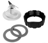 Kit Accessori Compatibili Beach: Lama Incrociata in Acciaio e Guarnizioni per Sostituzione per parti Ricambio Elettrodomestico Cucina(1)