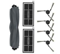 KIT ACCESSORI COMPATIBILI PER MOVA S70 Roller S70 Ultra Pro - Spazzola a Rullo Spazzole Laterali Filtri - Pulizia Angoli Rimozione Detriti Pulizia Casa Ricambi Completi Design
