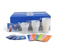 Kit Accessori Completo 150 Pezzi Serigrafato Caffe' Borbone