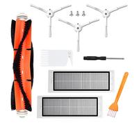Kit Accessori di Ricambio per Aspirapolvere Xiaomi Roborock S50 S51 S55 S5 S60 S65 S6, Sostituzione per Roborock S5 Max S6 Max S6 Pure S6 MaxV, 3 Bracci Spazzola Laterale con Setole in Nylon