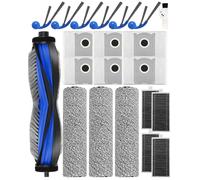KIT ACCESSORI ECOVACS DEEBOT T80 OMNI 21 PEZZI RICAMBI FILTRI SPAZZOLE SACCHETTI