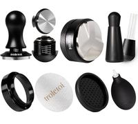 Kit Accessori Espresso 7 Pz 54 mm, Tamper, Distributore Caffè, WDT Tool