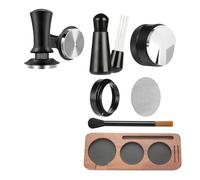 Kit accessori for caffè espresso 7 pezzi Kit B-arista da 51/53/58 mm Kit for pressa for caffè portatile Gadget for pressa for caffè espresso con dispenser Press Pad(53mm set)