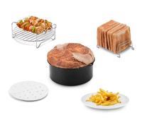 Kit Accessori Friggitrice ad Aria Ufesa 72805518 per 3,5L Multicolore con Griglia e Stampo