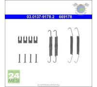 Kit accessori ganasce freno ATE Anteriore per FIAT 500 126