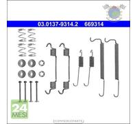 Kit accessori ganasce freno ATE Posteriore per CHEVROLET SPARK OPEL KARL