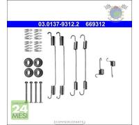 Kit accessori ganasce freno ATE Posteriore per DACIA DUSTER RENAULT