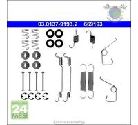 Kit accessori ganasce freno ATE Posteriore per FORD TRANSIT #wl