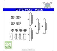 Kit accessori ganasce freno ATE Posteriore per HYUNDAI ix35 KIA SPORTAGE