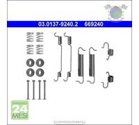 Kit accessori ganasce freno ATE Posteriore per OPEL MOVANO A RENAULT MASTER