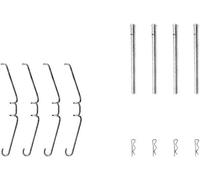 HELLA PAGID 8DZ 355 204-011 Kit accessori, Pastiglia freno,K0286,Sistema frenante,Lucas,per es. DAIMLER / JAGUAR / RENAULT